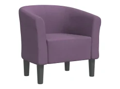 Sillón de tela morado