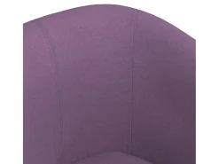 Sillón de tela morado