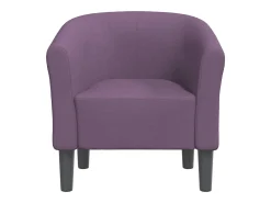 Sillón de tela morado