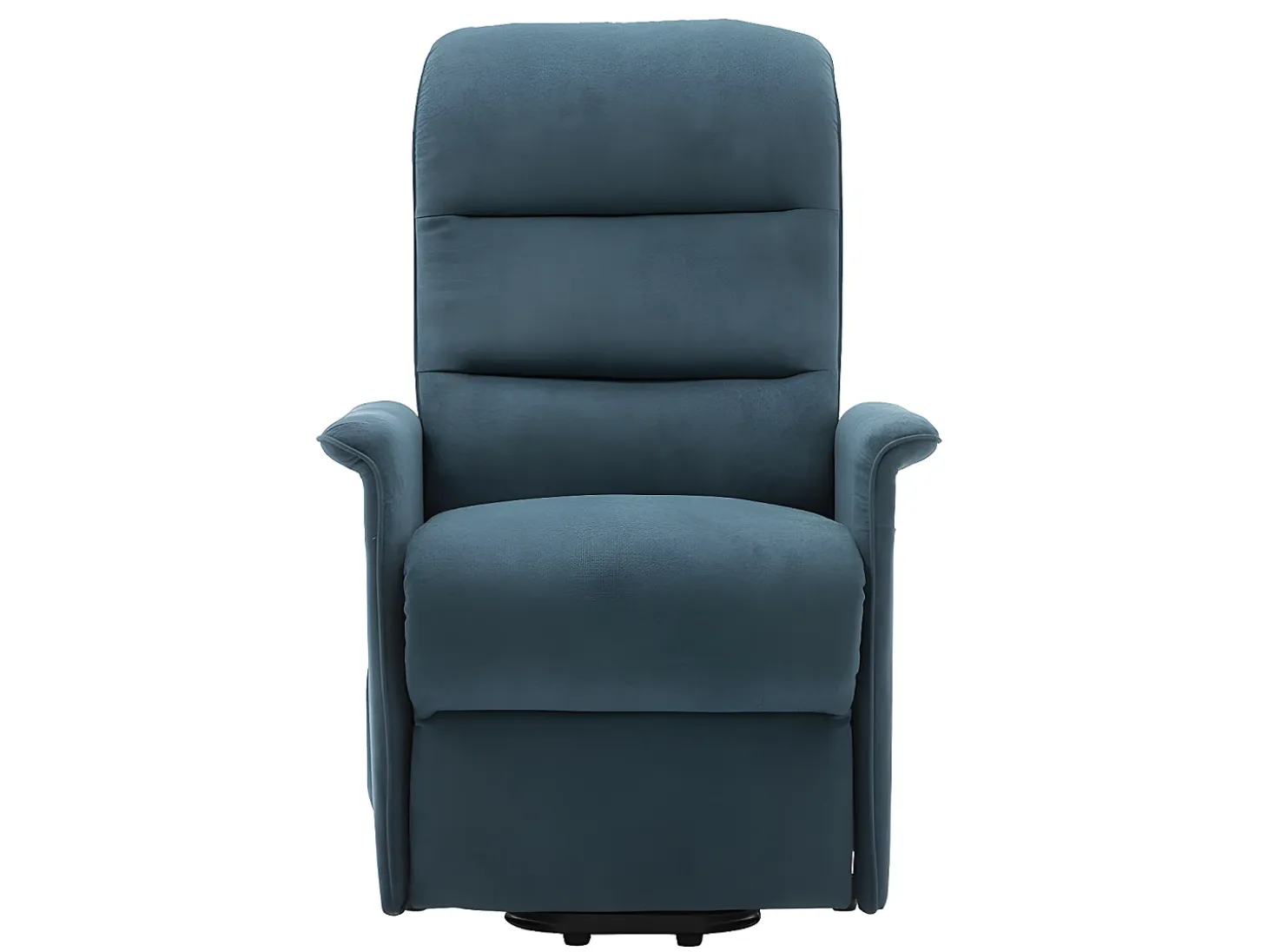 Sillón eléctrico de tela azul CAPUCINE