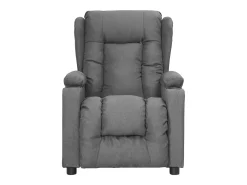 Sillón elevable tela gris claro