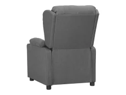 Sillón elevable tela gris claro