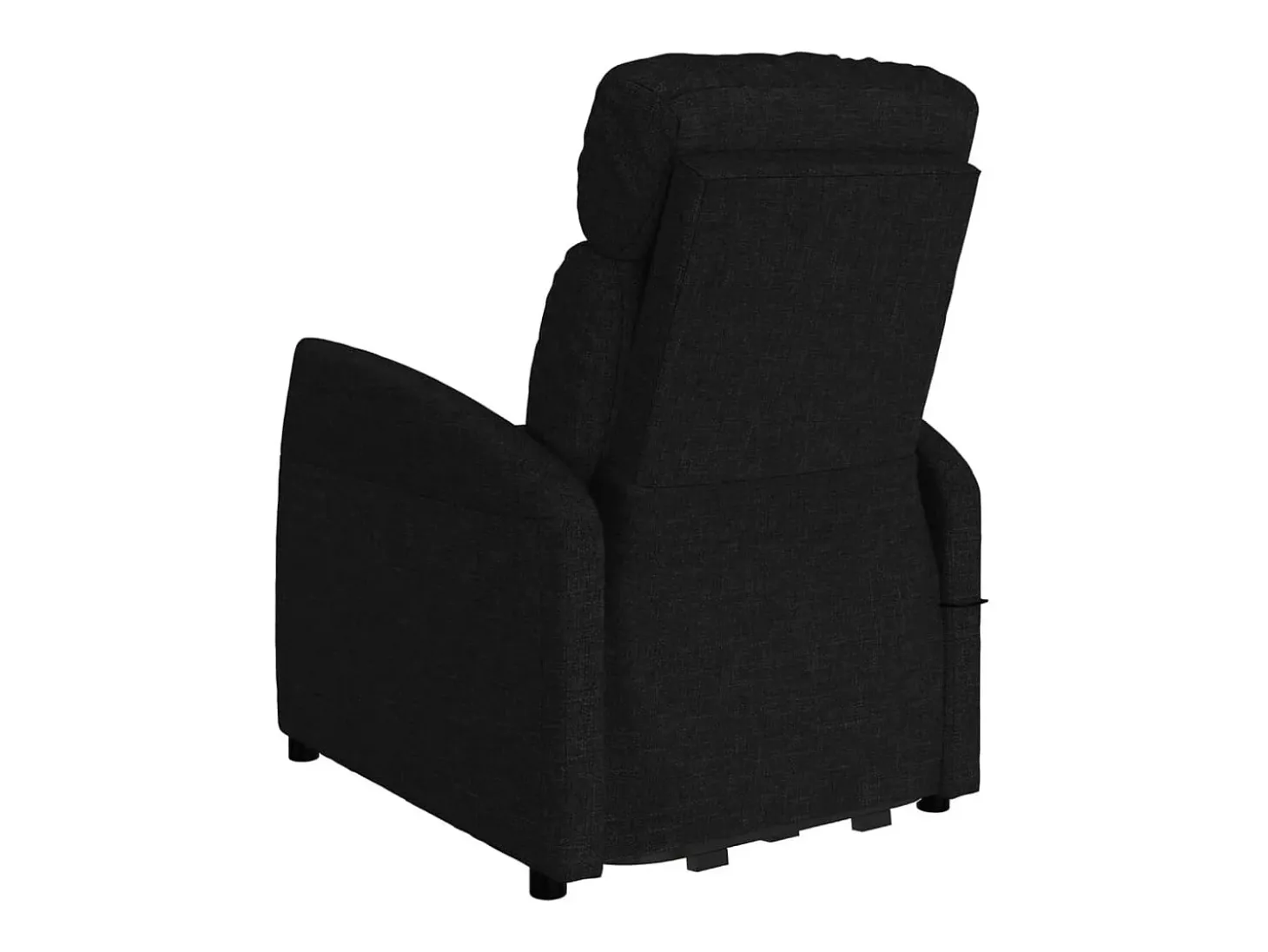 Sillón elevable tela negro