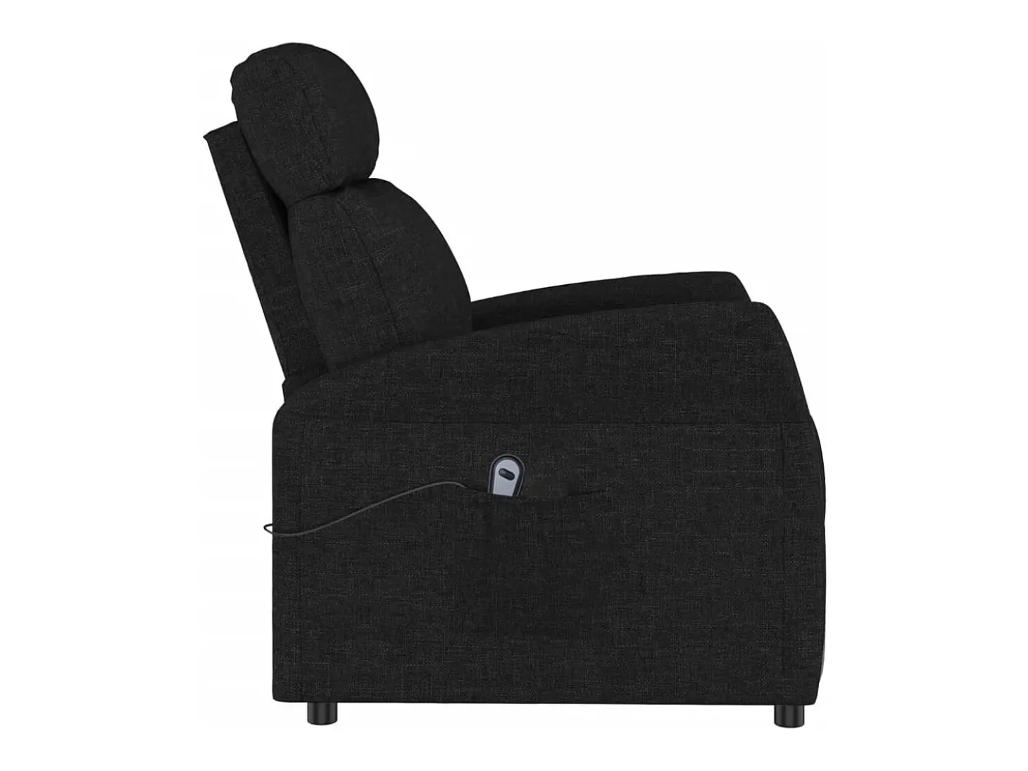 Sillón elevable tela negro