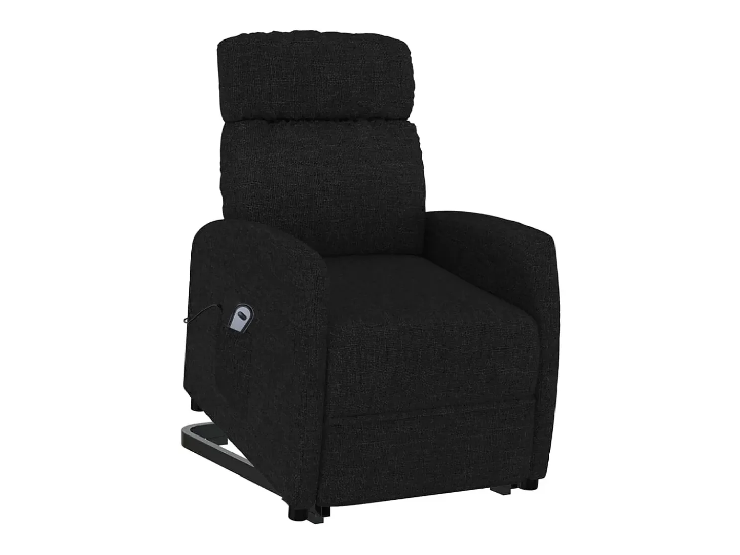 Sillón elevable tela negro