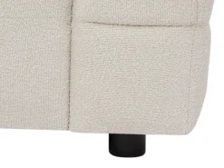Sillón en tela bouclé blanco marfil LERICI de Pascal Morabito