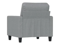 Sillón Gris Claro 60 cm Tela