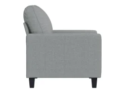 Sillón Gris Claro 60 cm Tela