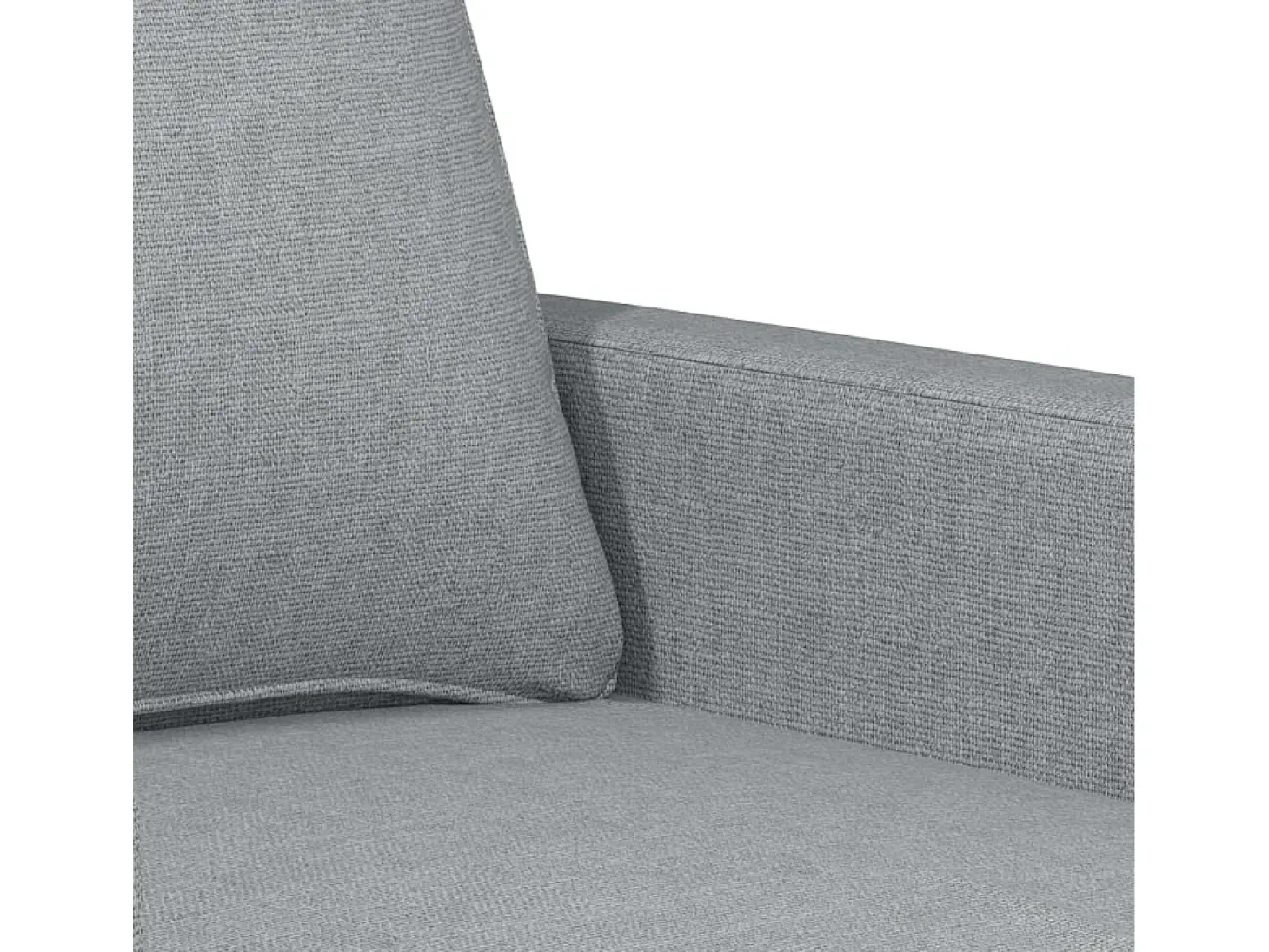Sillón Gris Claro 60 cm Tela