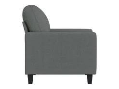 Sillón Gris Oscuro 60 cm Tela