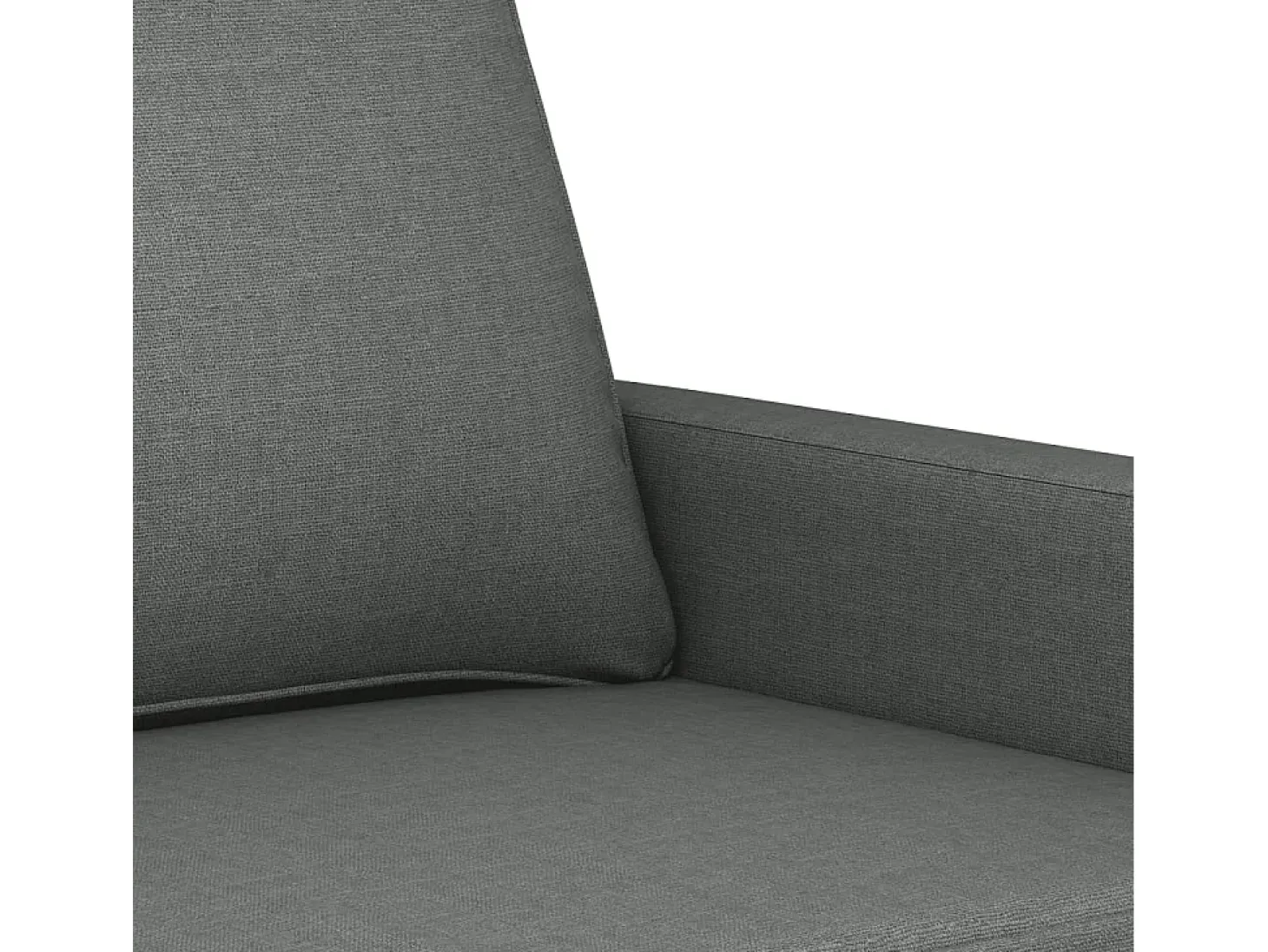 Sillón Gris Oscuro 60 cm Tela