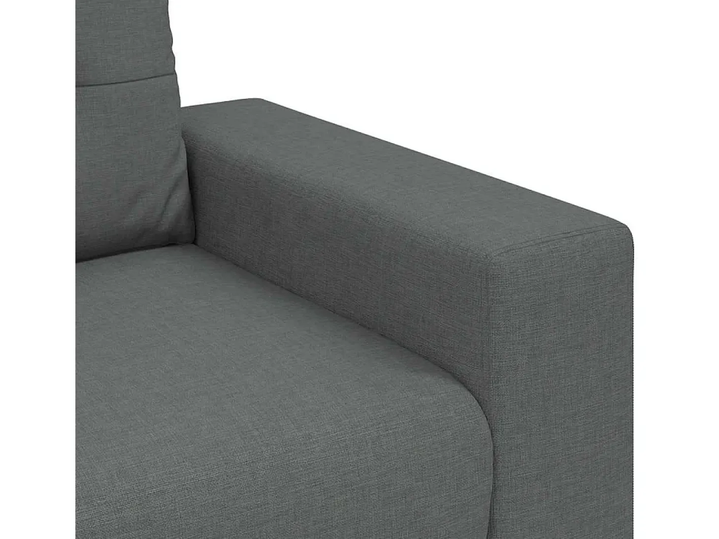 Sillón Gris Oscuro 60 cm Tela