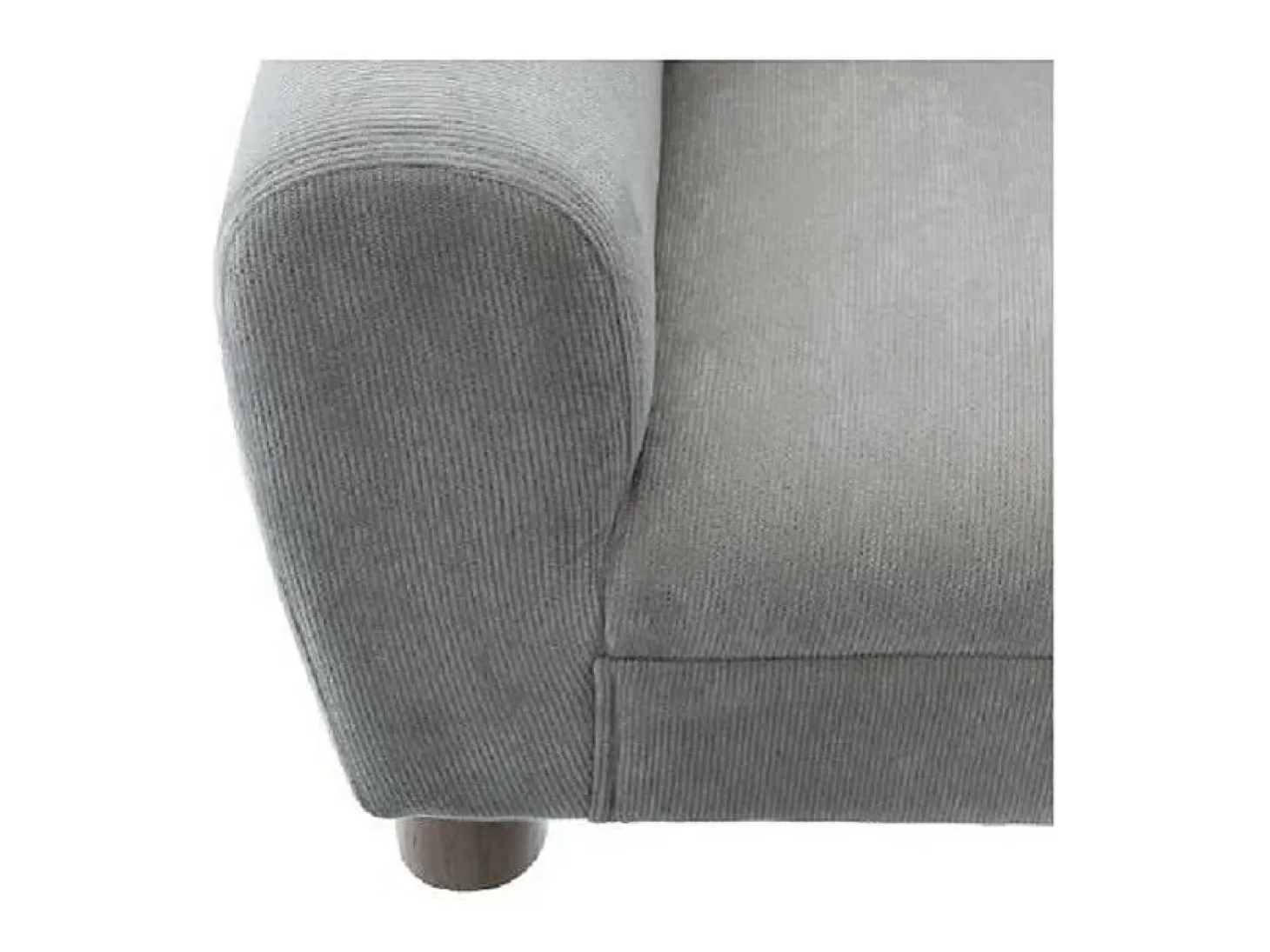 Sillón infantil poliéster gris 52x44x43cm