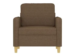 Sillón Marrón Tela 60 cm