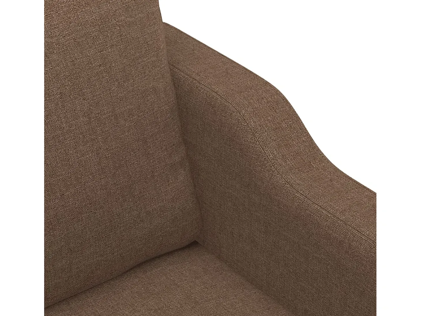Sillón Marrón Tela 60 cm