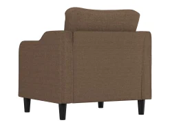 Sillón Marrón Tela 60 cm