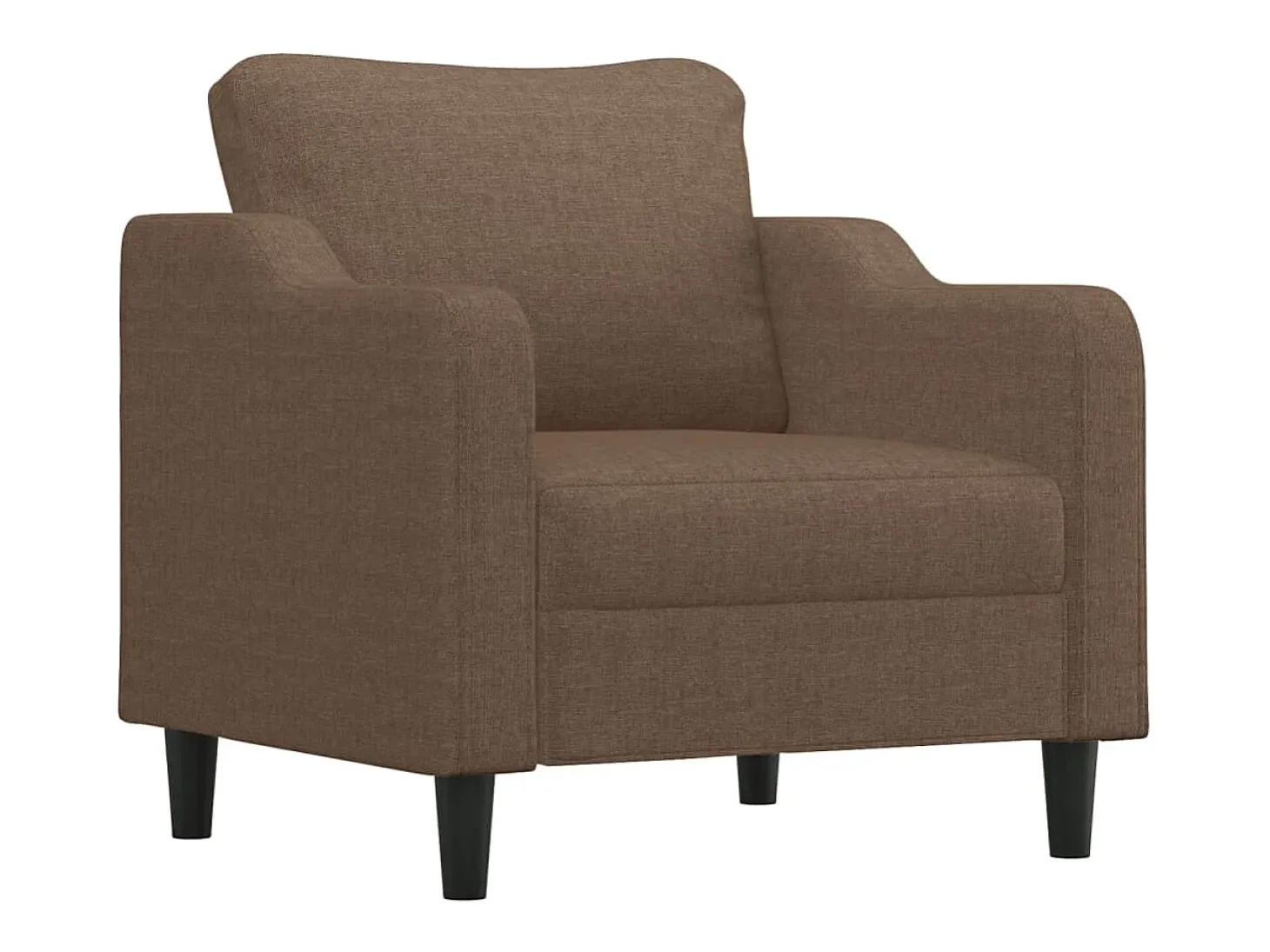 Sillón Marrón Tela 60 cm