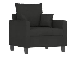 Sillón Negro 60 cm Tela