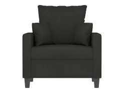 Sillón Negro 60 cm Tela