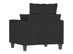 Sillón Negro 60 cm Tela