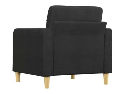 Sillón Negro 60 cm Tela