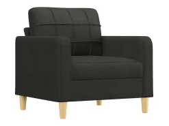 Sillón Negro 60 cm Tela