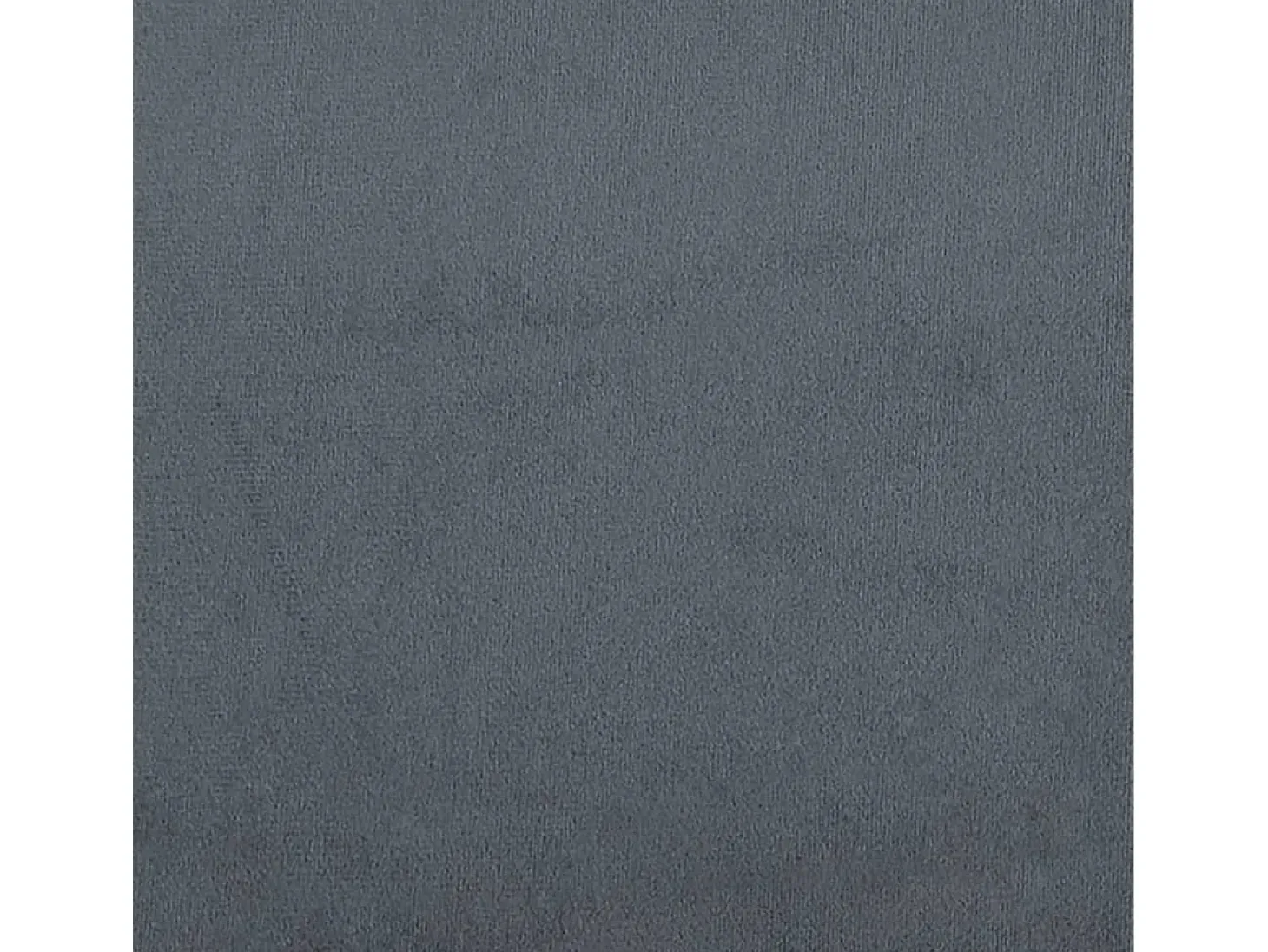 Sillón orejero y taburete de terciopelo gris oscuro