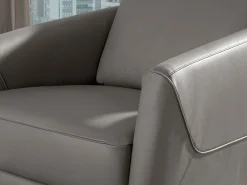 Sillón piel gris oscuro 5134 ANGEL CERDA