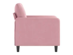 Sillón Rosa 60 cm Terciopelo