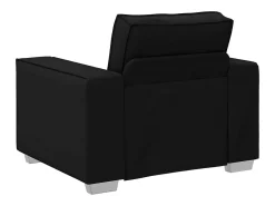 Sillón sofá negro 99 x 78 x 84 cm Piel artificial