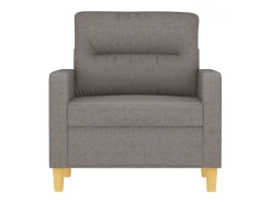 Sillón Taupe 60 cm Tela