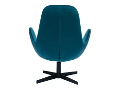 Sillón terciopelo azul petróleo ANDY