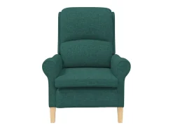 sillón Verde oscuro 76 x 94 x 102 cm tela