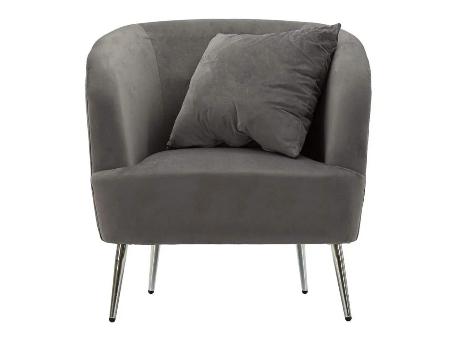 Sillón VKH313, Gris, 73x66x78 cm, Kendra Home