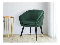 Sillón VKH319, Verde, 62x58x78 cm, Kendra Home