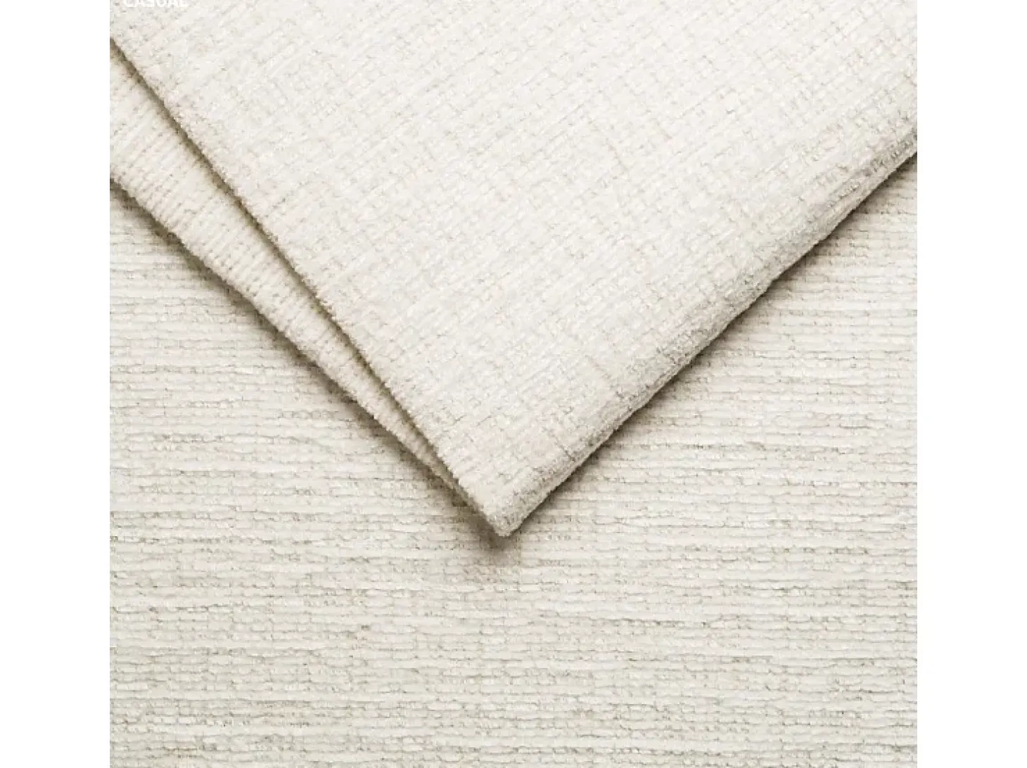 Sofá 3 plazas convertible exprés en chenilla beige 13 cm SELIVO de Maison Céphy