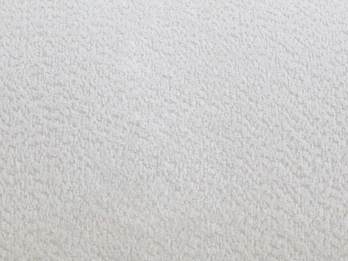 Sofá 3 plazas en tejido bouclé color blanco SORIELI
