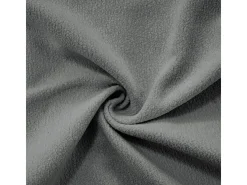 Sofá angular 2 plazas de tejido Chenilla, con 4 cojines, otomana extraíble, combinación DIY, 220x145x81cm, Gris
