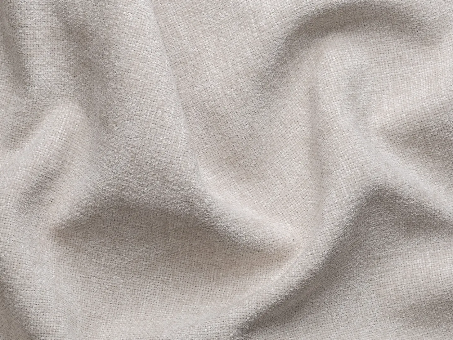 Sofá cama 3 plazas exprés en tela texturizada beige 140 cm colchón 13 cm DAVISO