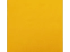 Sofá cama de 2 plazas con dos almohadas terciopelo amarillo