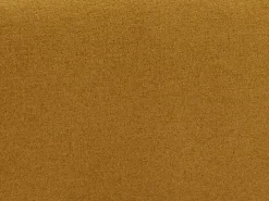 Sofá cama de 2 plazas de tela amarillo mostaza de estilo joven URIBIA.