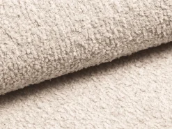 Sofá cama de 3 plazas de tela bouclette beige - AMELIA de Pascal Morabito