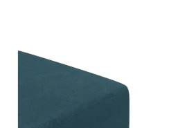 Sofá cama de 2 plazas terciopelo azul