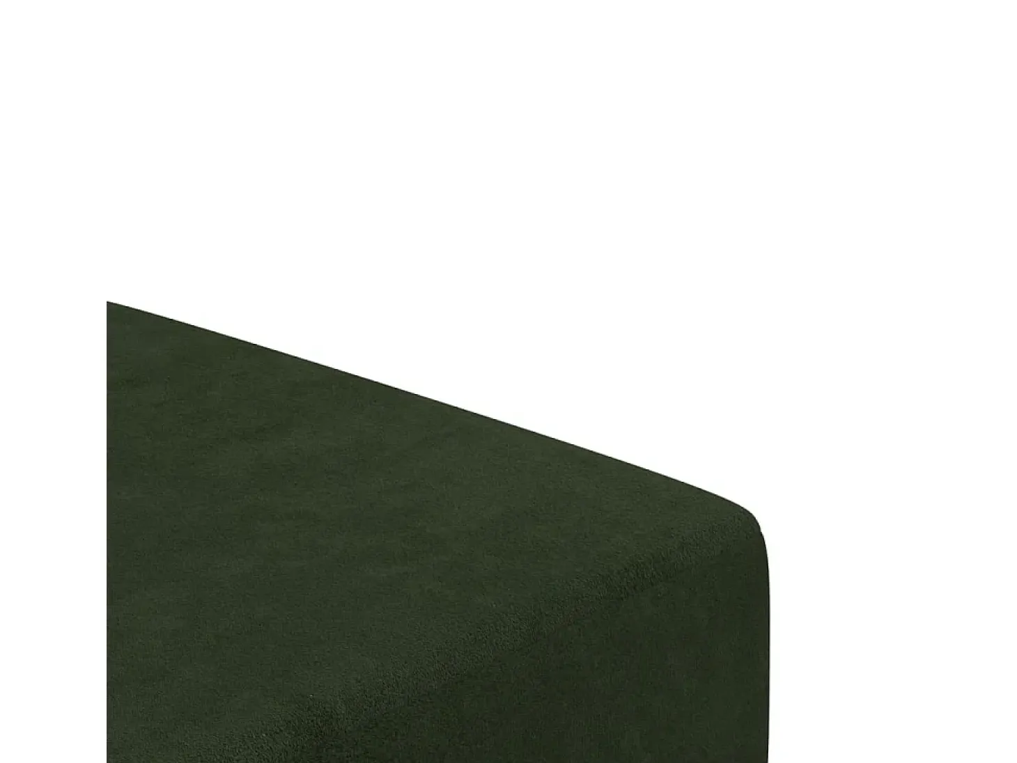 Sofá cama de 2 plazas terciopelo verde oscuro