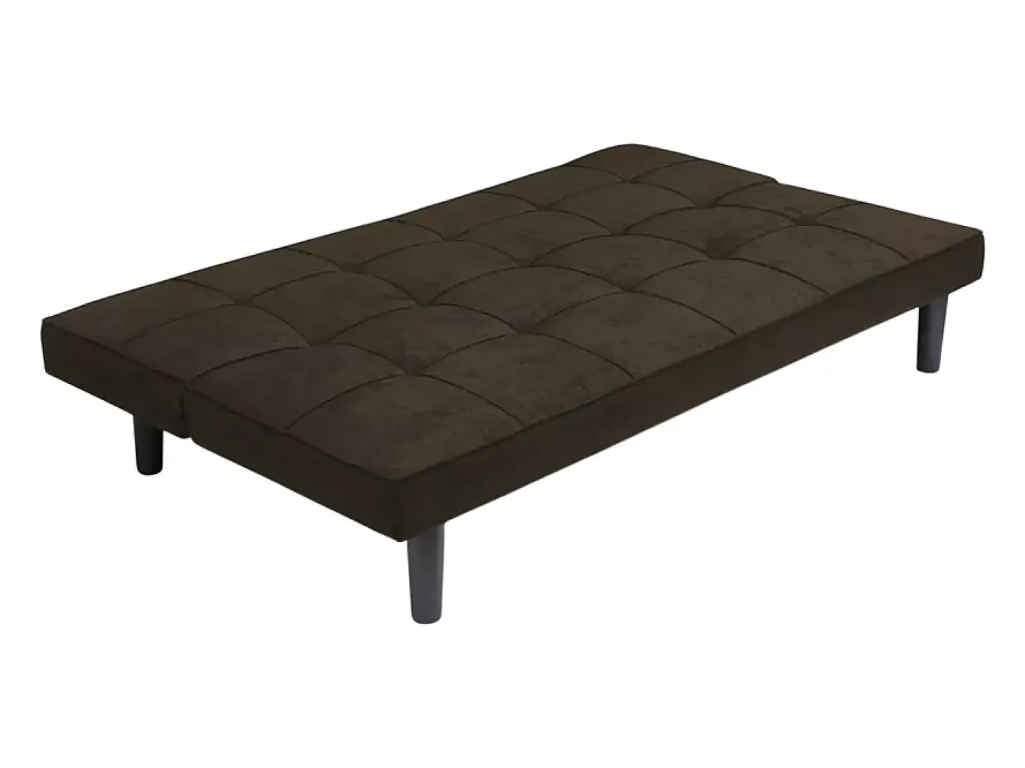 Sofá Cama Diseño En Tejido 2 Plazas para casa y oficina Giada - Marrón