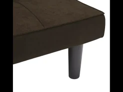 Sofá Cama Diseño En Tejido 2 Plazas para casa y oficina Giada - Marrón
