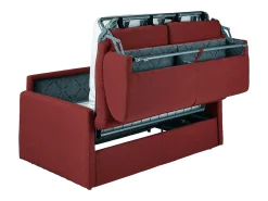 Sofá cama italiano 3p 22 cm tela - Color Gris CALIFE