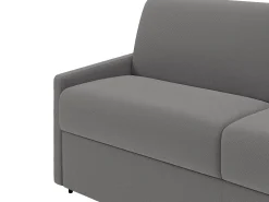 Sofá cama italiano 4p 22 cm tela - Color Gris CALIFE