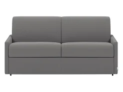 Sofá cama italiano 4p 22 cm tela - Color Gris CALIFE