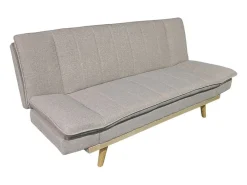 Sofá cama Lounge sistema clic clac beige 91x189x89 cm Adec